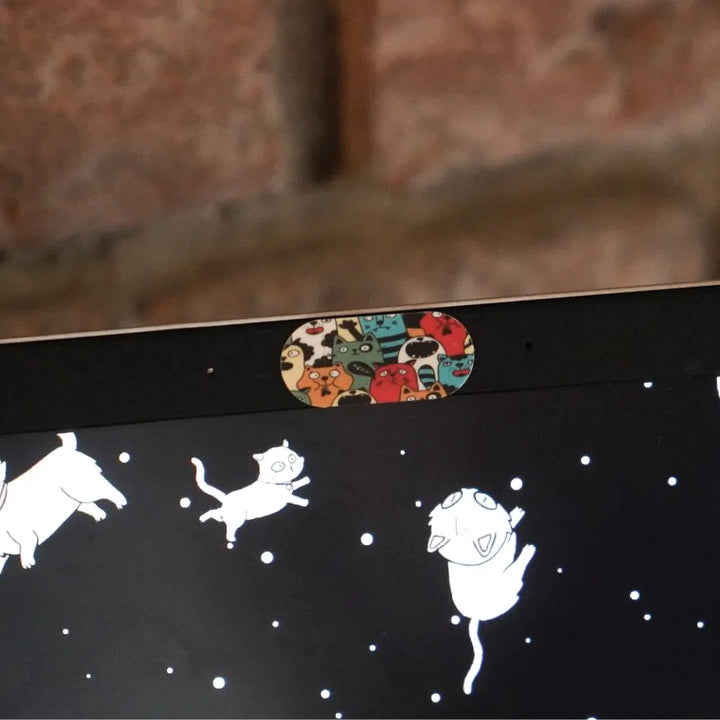 Laptop Webcam Cover | Cats