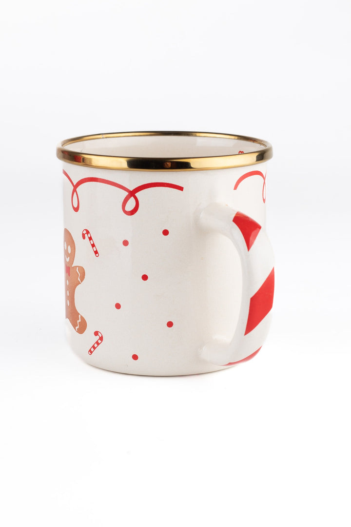 Cookie Man Enamel Mug