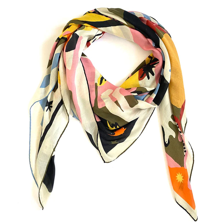 Moka Re-Edition Cashmere Blend Scarf