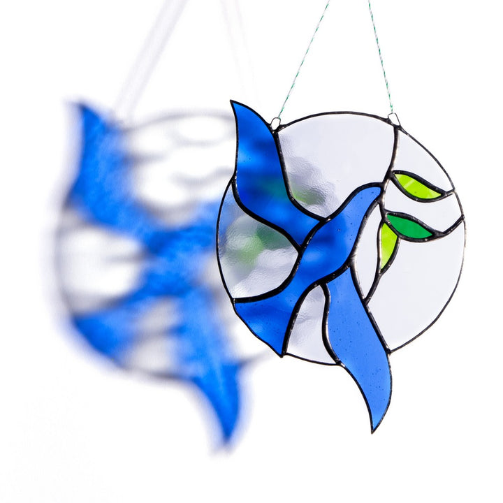 Peace Bird Stained Glass