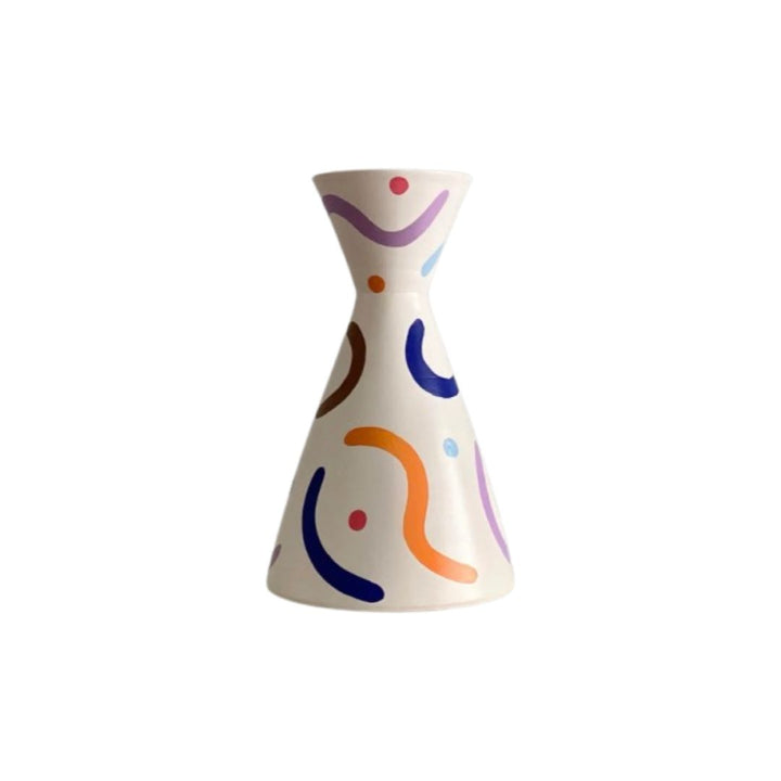 Colorful Tall Vase