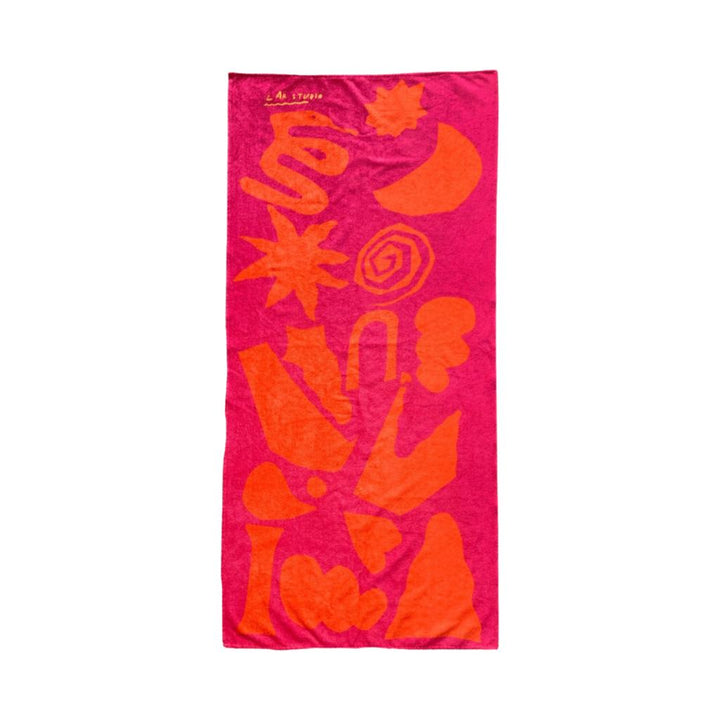 LYS Magenta Towel