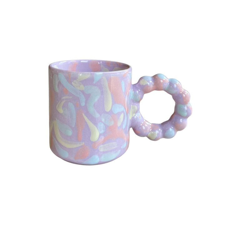 Lilac Candy Mug