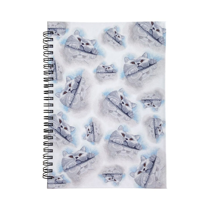 Cat - A5 Spiral Notebook