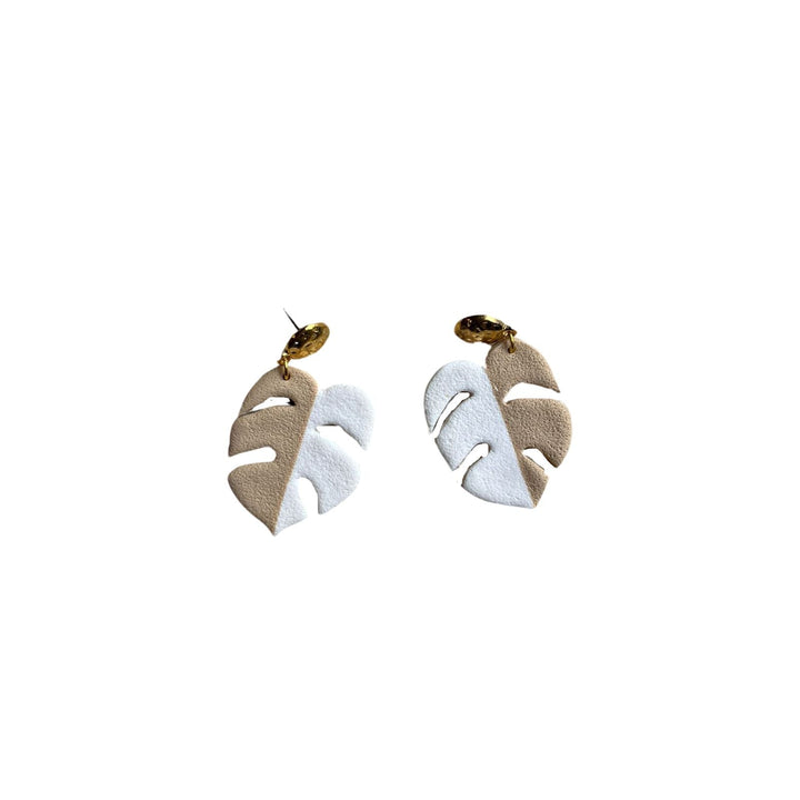 Monstera Earring