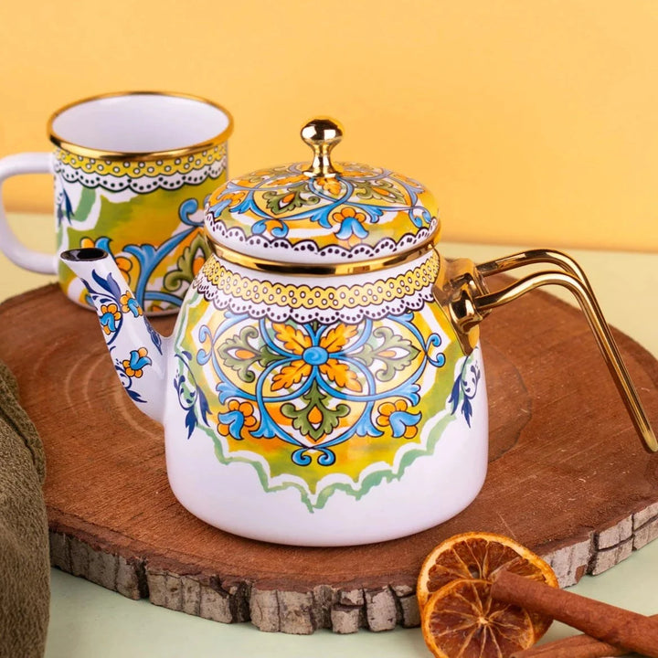 Selge Enamel Teapot 1 Liter