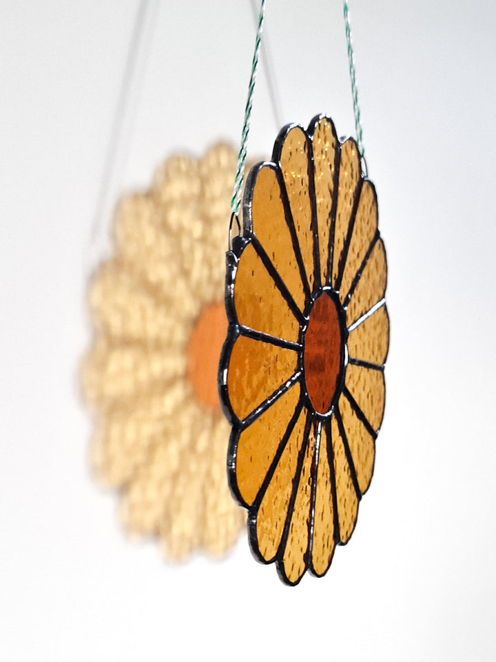 Daisy Stained Glass