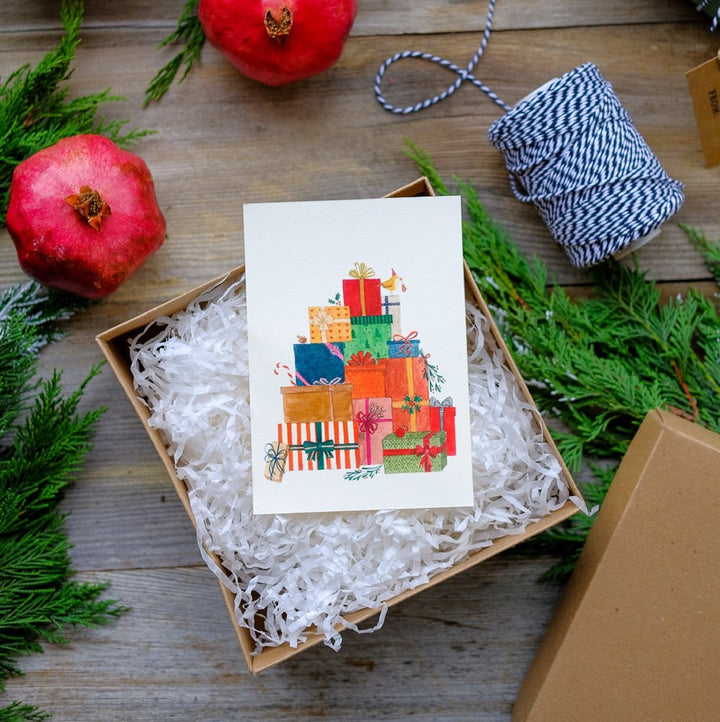 Christmas Postcard No.3 Gifts