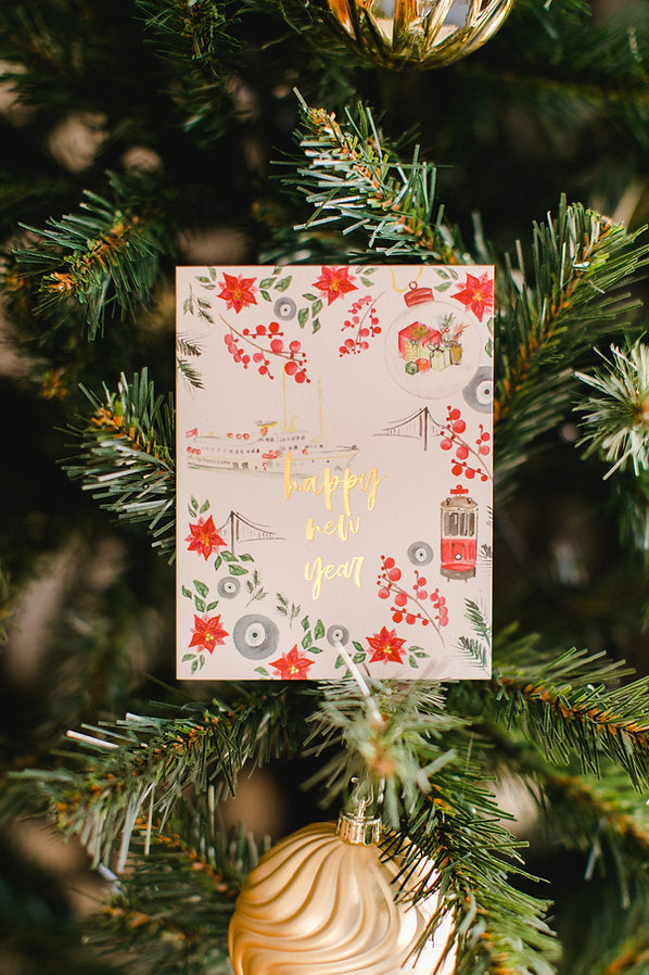 Happy New Year Greeting Card No.2