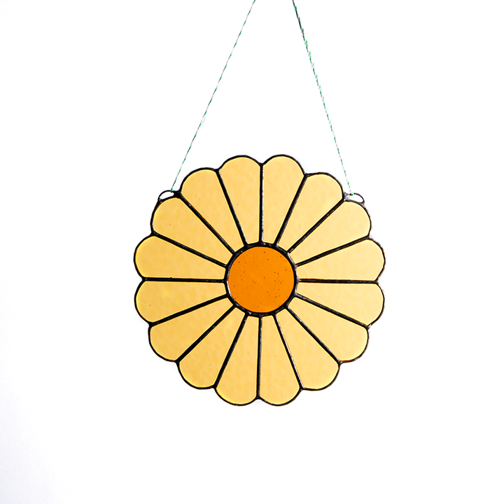 Daisy Stained Glass