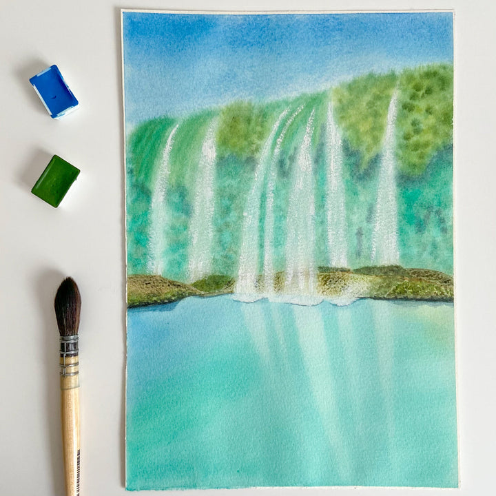 Mediterranean Watercolor Art Print - 5