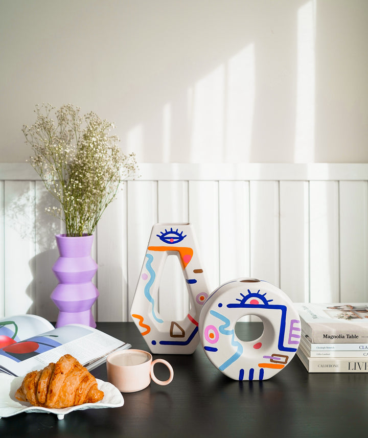 Colorful Vase | Triangle