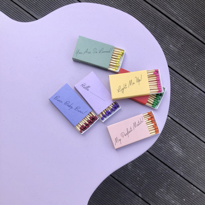 Light Me Up Baby Matchbox