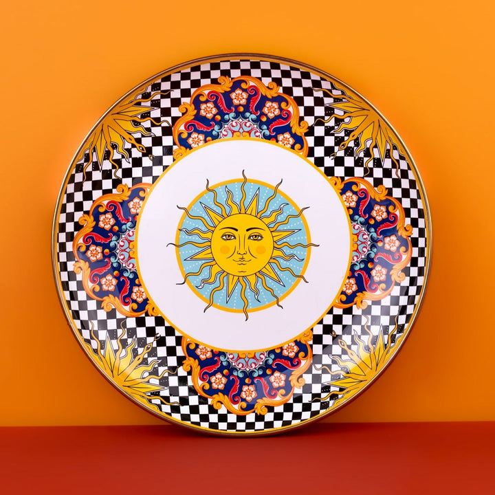 Misharu Enamel Plate