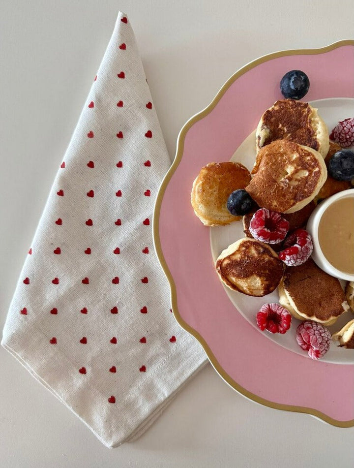 Little Heart Fabric Napkin