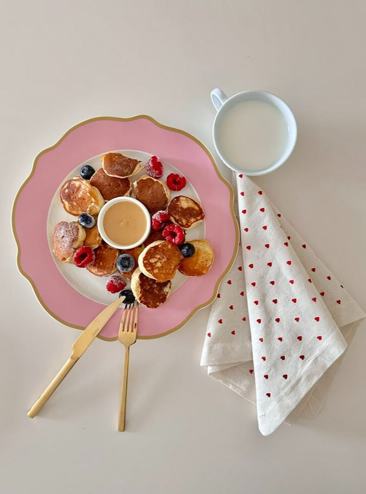 Little Heart Fabric Napkin