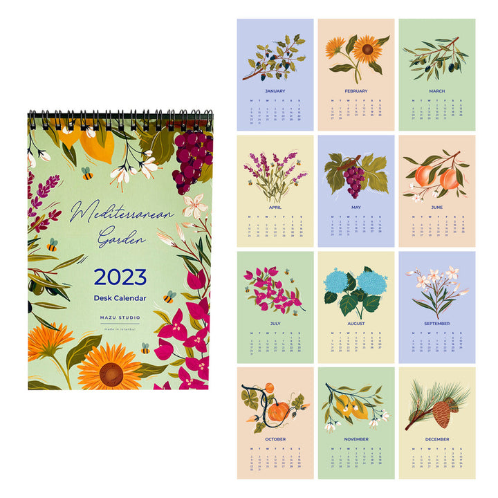 JARDIN Desk Calendar 2023