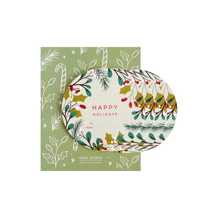 NATALE Gift Tag 4 pcs