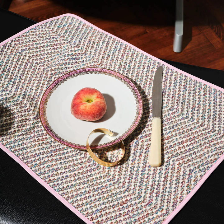 Twist-Colored Jacquard Placemat