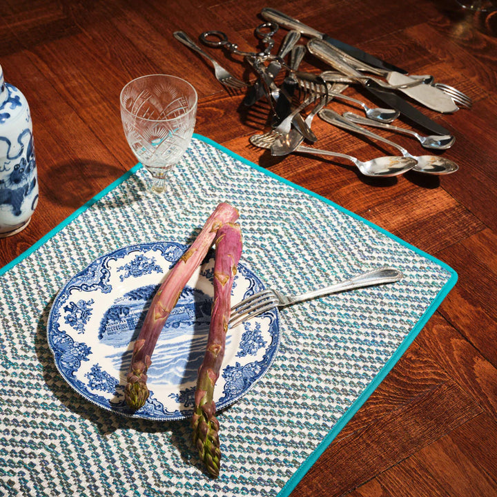 Twist-Colored Jacquard Placemat