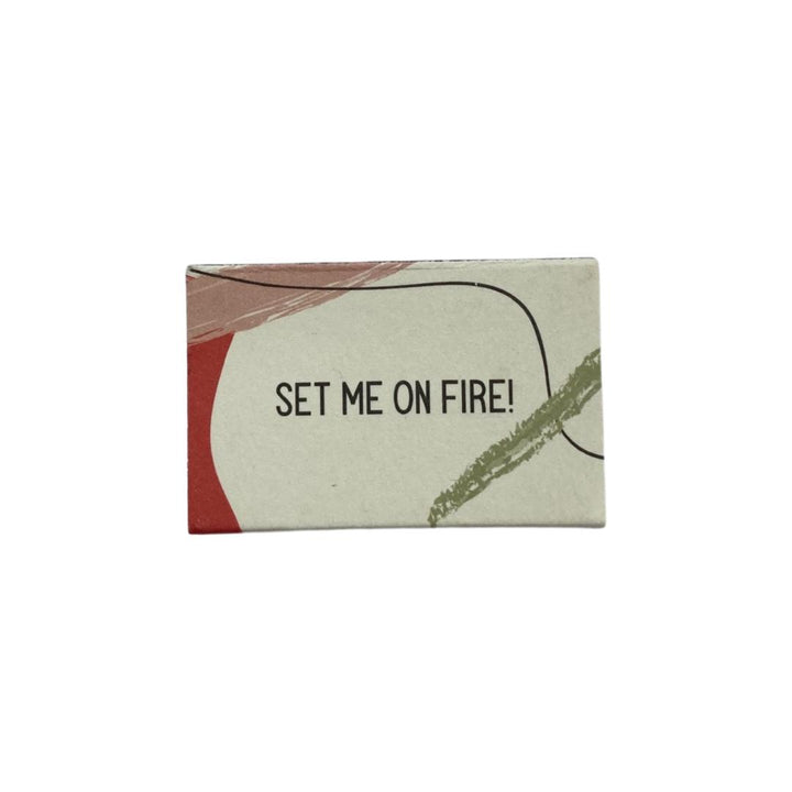 Set Me On Fire! Baby Matchbox