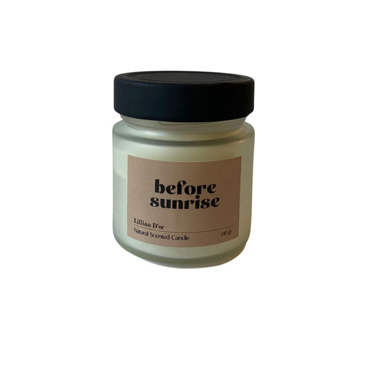 Before Sunrise - Vanilla Soy Candle
