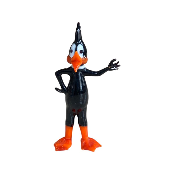 Bugs Bunny & Daffy Duck Glass Trinket Set of 2
