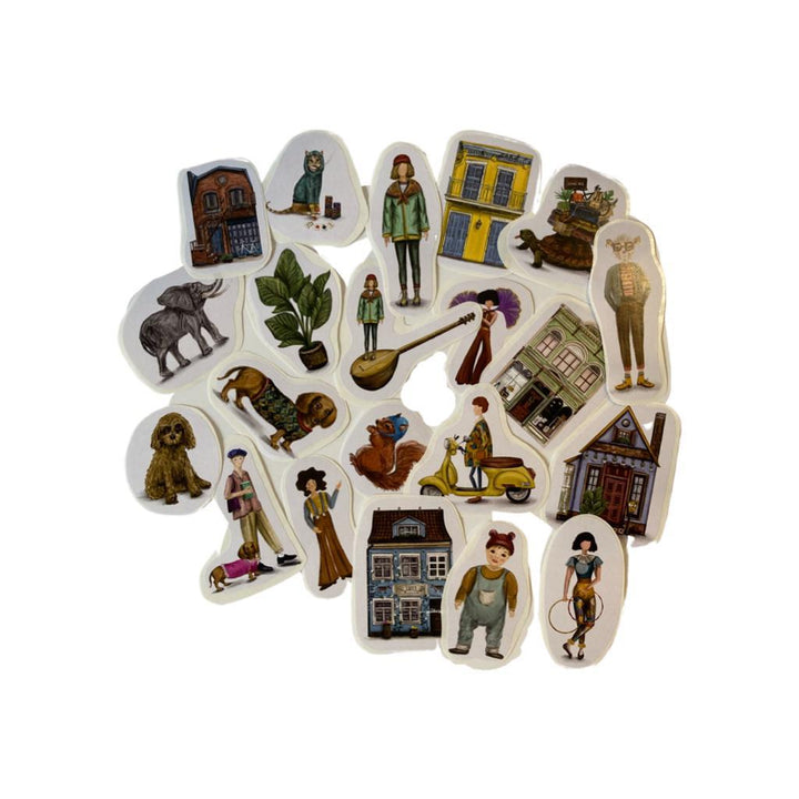 Figures Sticker Set