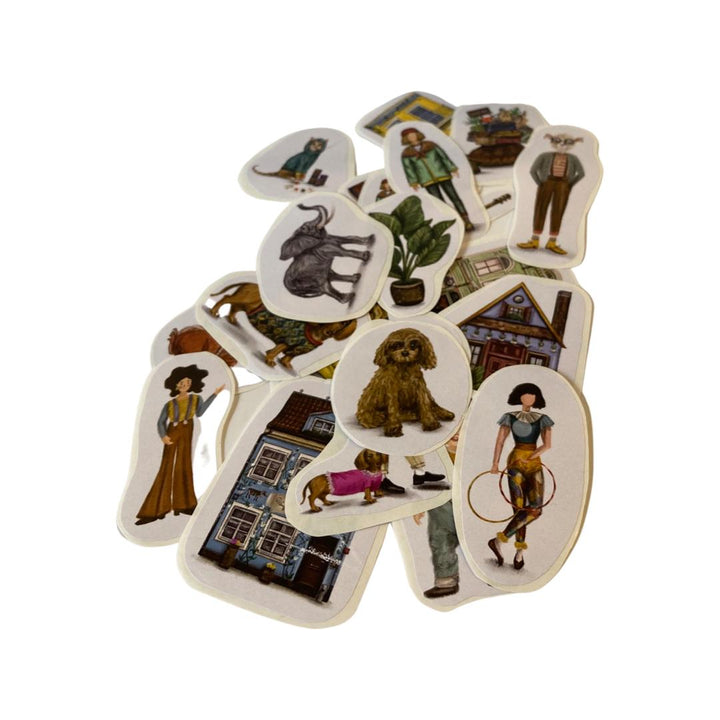 Figures Sticker Set