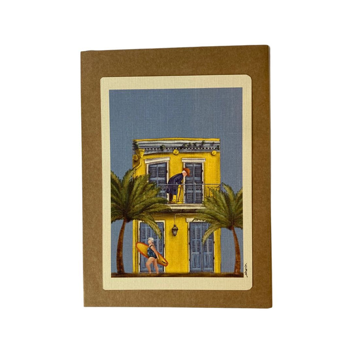 Yellow House Postcard