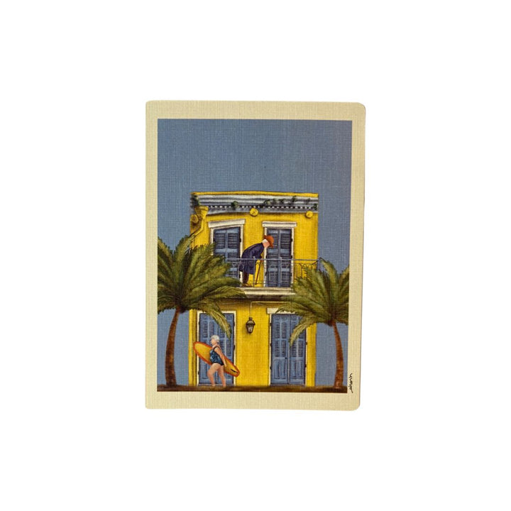Yellow House Postcard