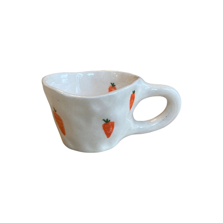 Carrot Patterned Mini Mug