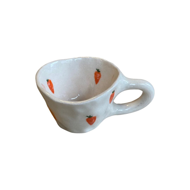 Carrot Patterned Mini Mug