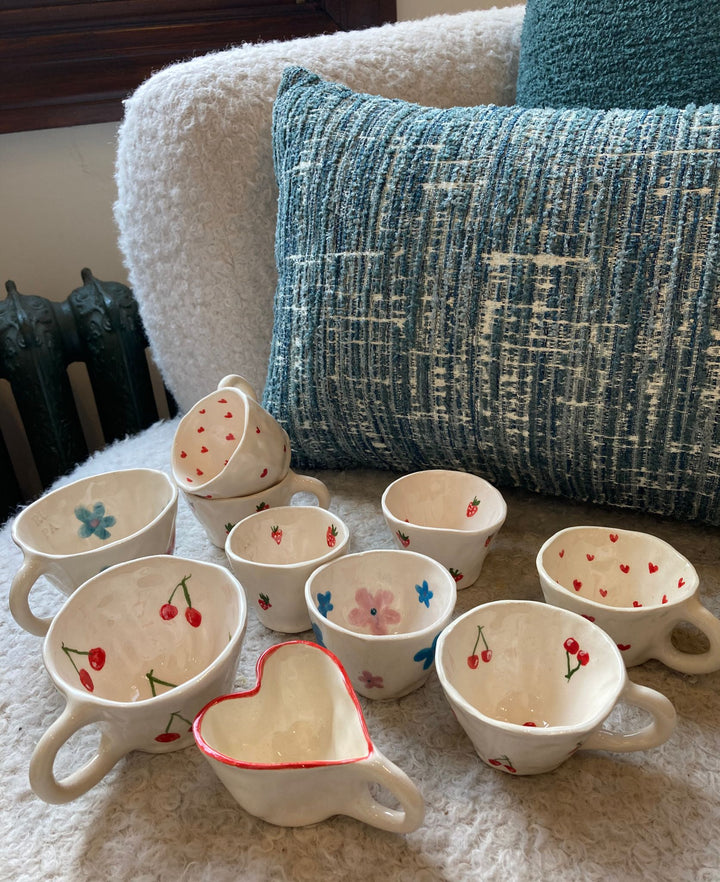 Cherry Patterned Mug