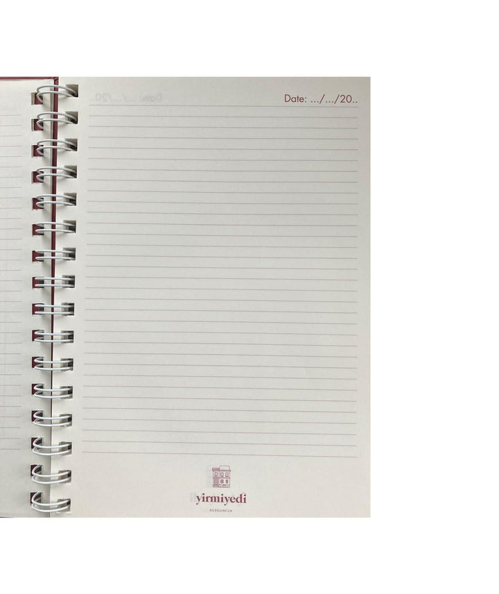 Yirmiyedi Kuzguncuk Spiral Agenda