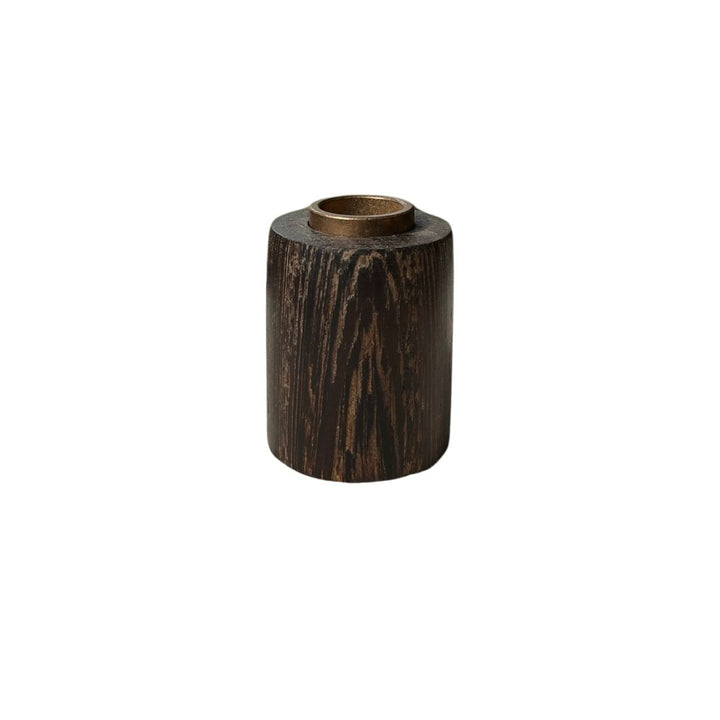 Wooden Candlestick