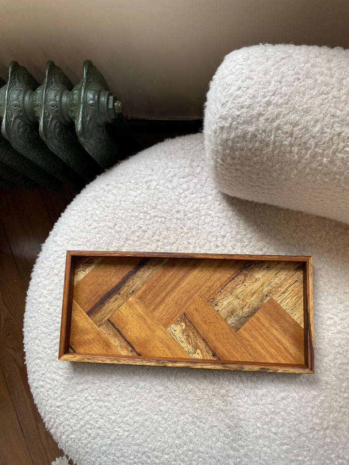 Sevilla Iroko Special Decorative Wooden Tray