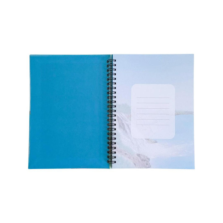 Aşağı Düden Waterfall - A5 Spiral Notebook