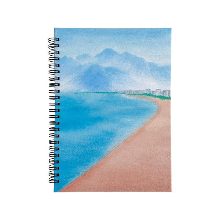 Konyaaltı Beach - A5 Spiral Notebook