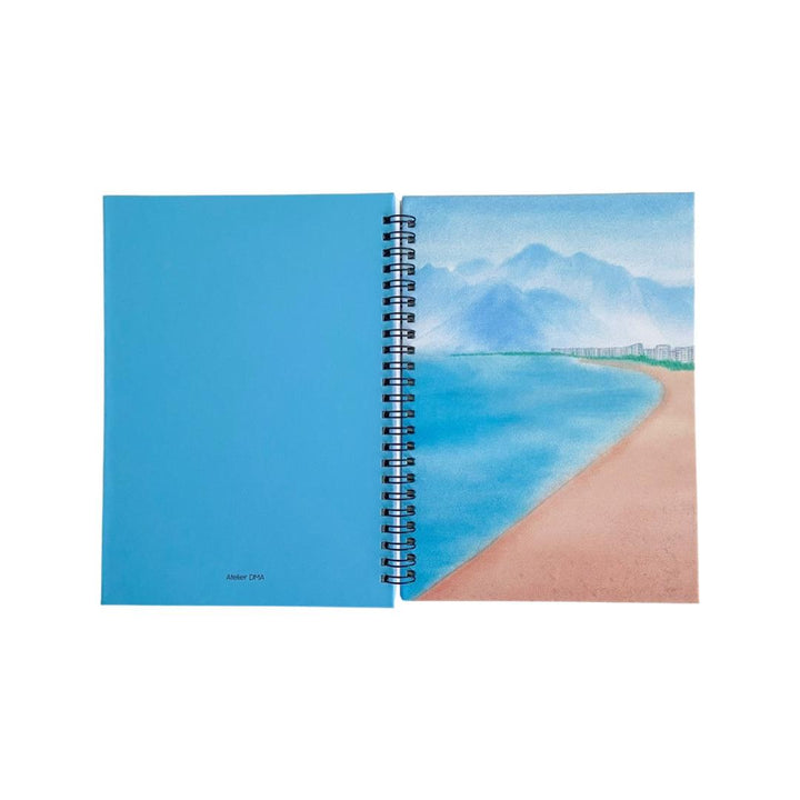 Konyaaltı Beach - A5 Spiral Notebook