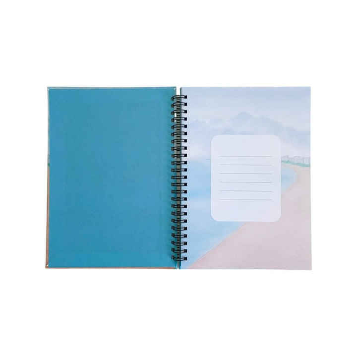 Konyaaltı Beach - A5 Spiral Notebook
