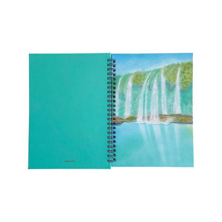 Kurşunlu Waterfall - A5 Spiral Notebook