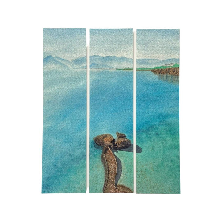 The Seascape of Antalya - Triple Bookends