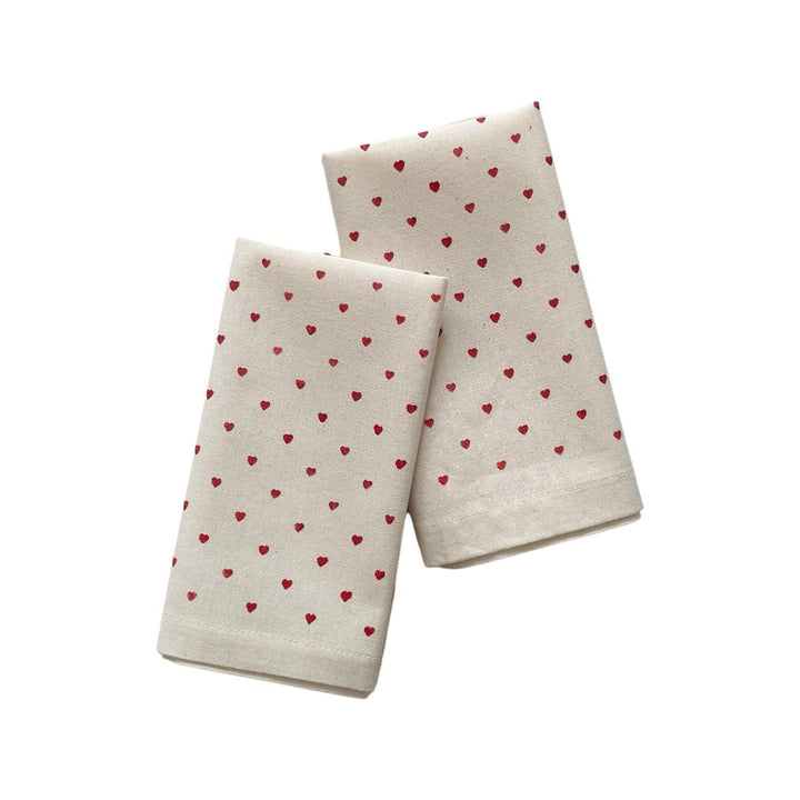 Little Heart Fabric Napkin