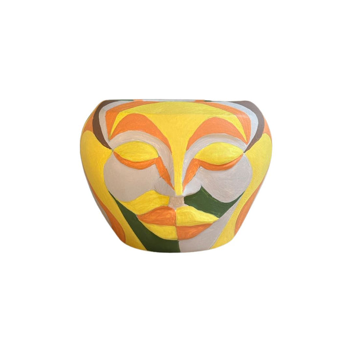 Yellow Soft Head Pot