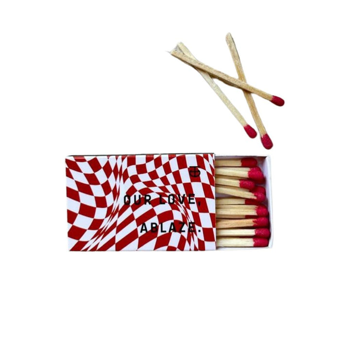 Our Love Ablaze Baby Matchbox