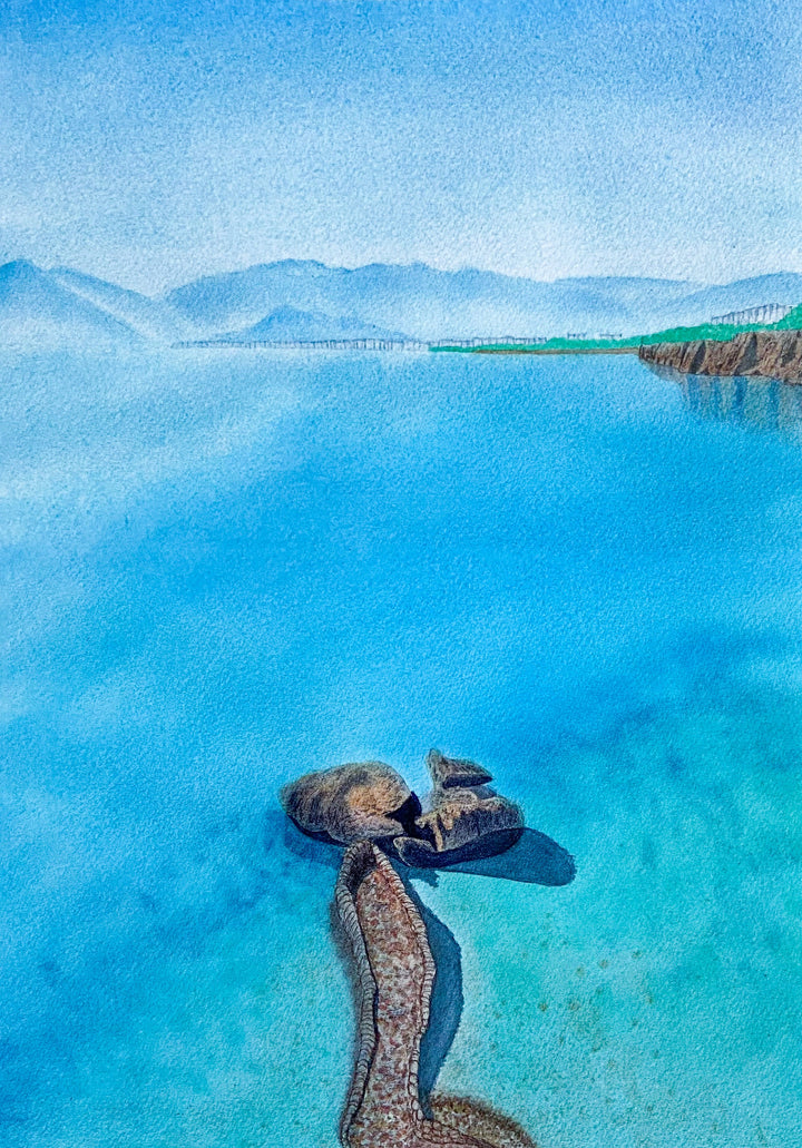 Mediterranean Watercolor Art Print - 2