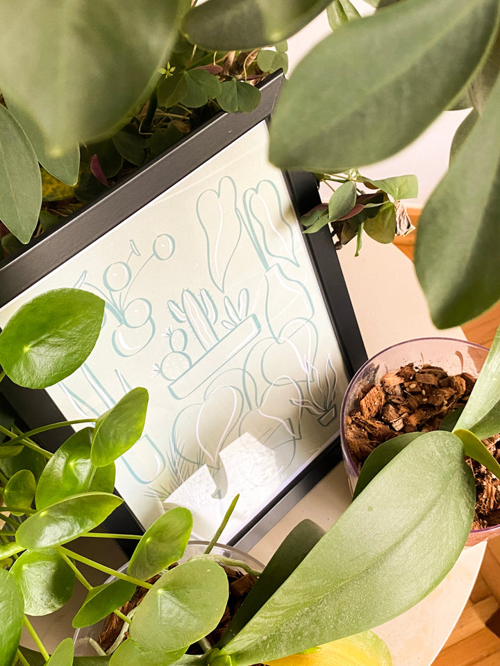 Plant Life Art Print