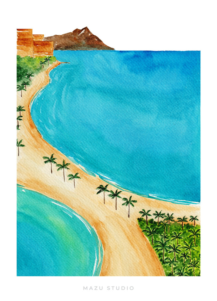 Hawaii Art Print