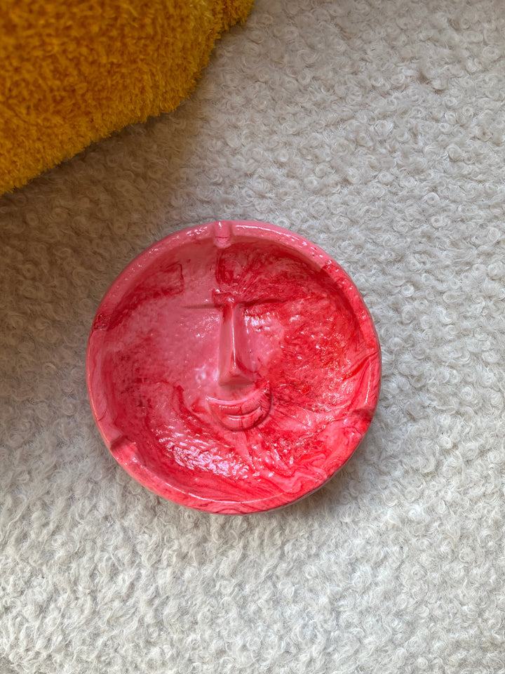 Happy Face Decorative Ashtray
